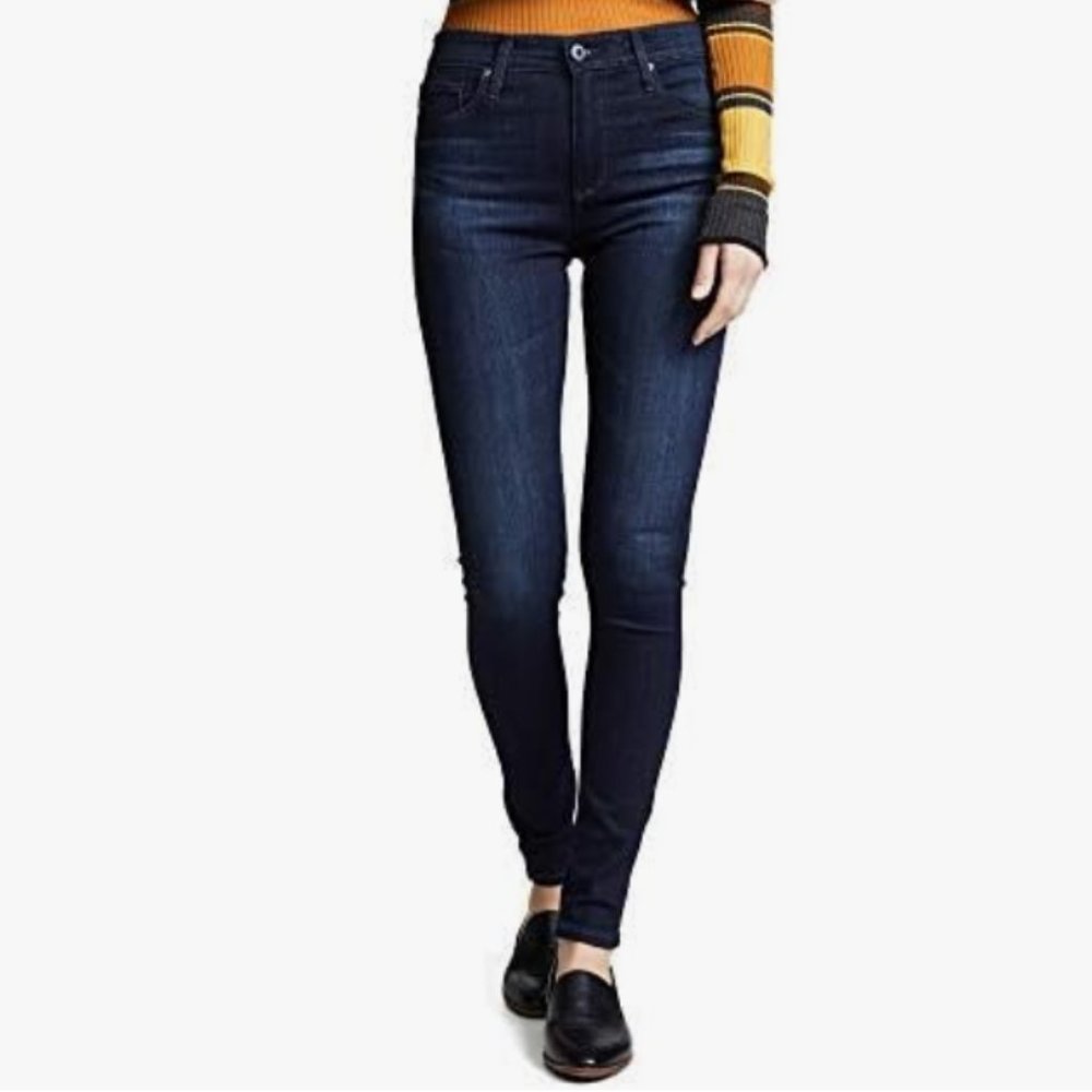 AG Adriano Goldschmied  The Farrah High Rise Skinny Jeans